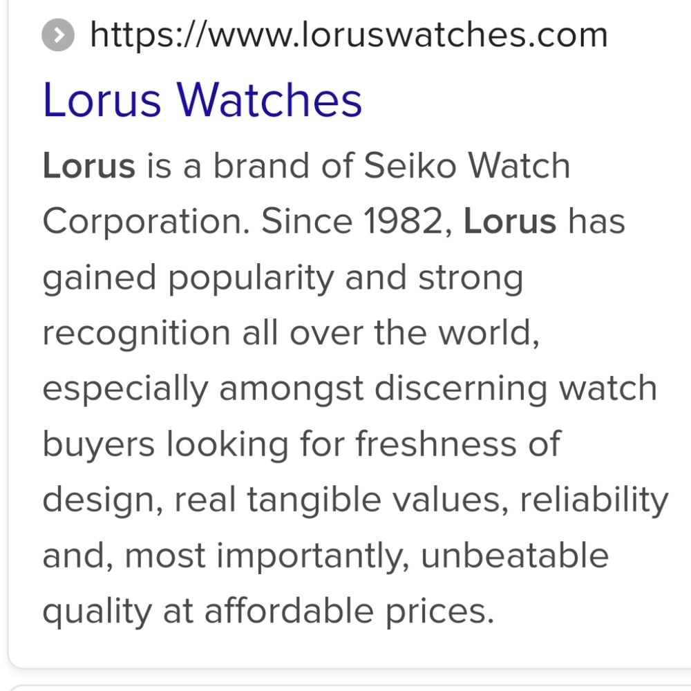 Lorus Watch - image 3